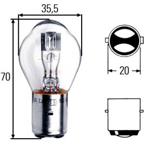 Λάμπα S2 12V 45/40W X.NT.