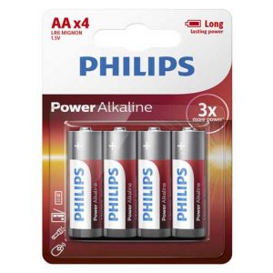 Μπαταρία Αλκαλική Philips LR06 (AAA)